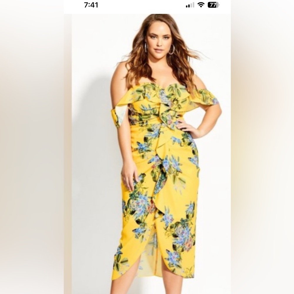 City chic dress